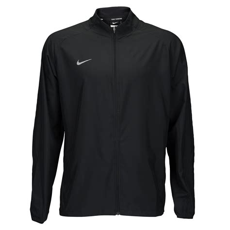 Nike Team Woven Running Jacket in Black for Men - Lyst