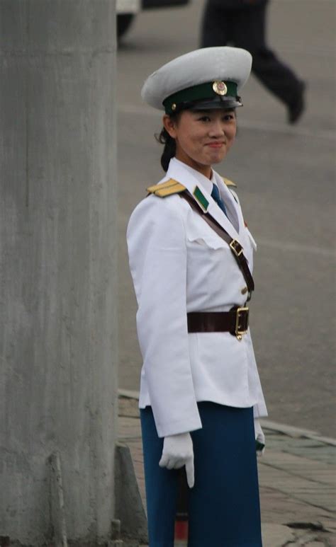 North Korean traffic police image - Females In Uniform (Lovers Group ...