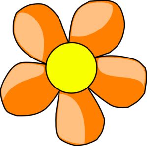 Orange Flower Clip Art at Clker.com - vector clip art online, royalty free & public domain