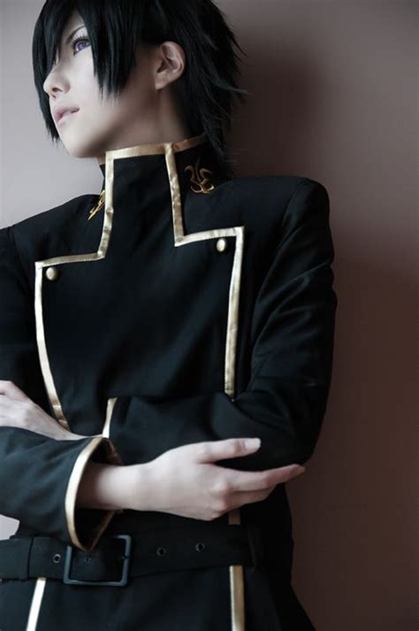 Code Geass Lelouch Lamperouge Cosplay... pretty sure this is a girl cosplaying