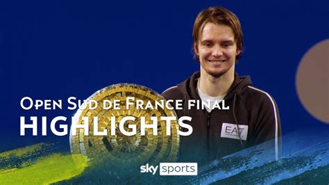 Highlights: Bublik defeats Coric to win Open Sud de France | Tennis News | Sky Sports