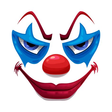 Clown Face Png Transparent Overlay