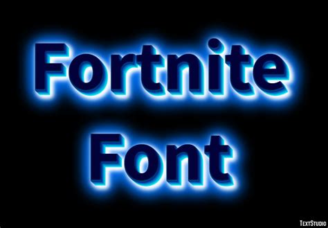 Fortnite Font Text Effect and Logo Design Font