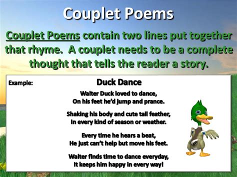 Couplet Poems