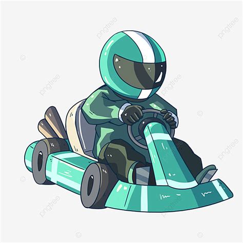 Go Kart PNG Transparent, Go Kart Comic Character Elements, Kart, Cartoon, Character PNG Image ...