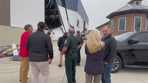 Rep. Neal Dunn tours Panama City Beach tornado damage