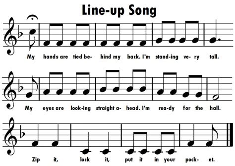 Music with Mrs. Dennis: Assessing Music With a Line-Up Song