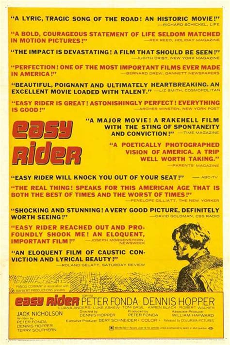 Easy Rider Movie Poster Print (27 x 40) - Item # MOVGI1633 - Posterazzi