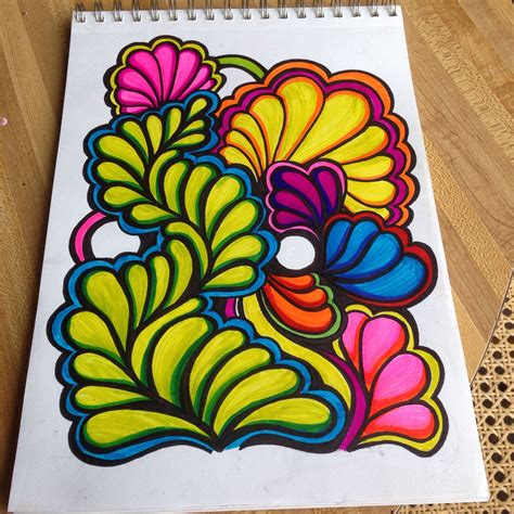 Copic marker trippy design | Marker art, Marker drawing, Trippy painting