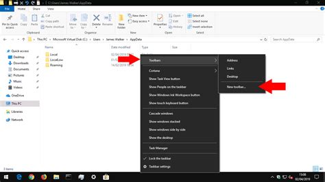 How to create a toolbar on your Windows 10 taskbar » OnMSFT.com