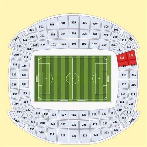 Manchester City Academy Stadium Seating Plan