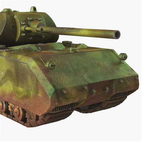 Tank Panzer Viii Maus 3d Model