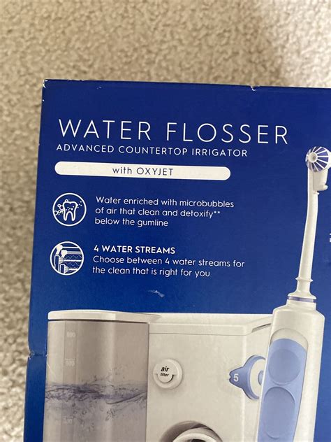 NEW ORAL-B WATER FLOSSER ADVANCED COUNTERTOP IRRIGATOR W/ OXYJET FREE SHIPPING! 69055134771 | eBay