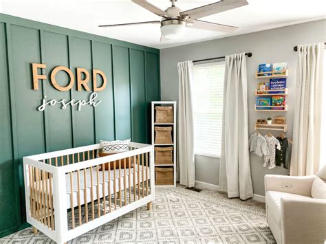 Modern Board and Batten Wall Nursery - Project Nursery