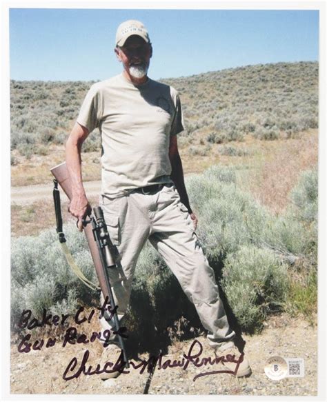 Chuck Mawhinney Signed 8x10 Photo Inscribed "Baker City Gun Range" (Beckett) | Pristine Auction