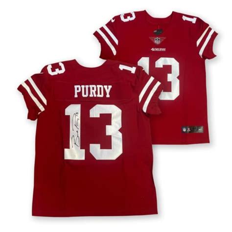 Brock Purdy Autographed San Francisco 49ers Nike Elite Football Jersey Fantics | eBay