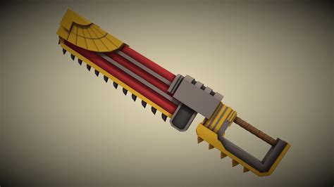 Warhammer 40K Chainsword - Download Free 3D model by pauazap ...