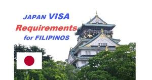 JAPAN TOURIST VISA Requirements For Filipinos | 1 Piso Fare and Promos 2024 to 2025 Travels