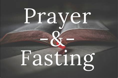 Prayer & Fasting - City Church International