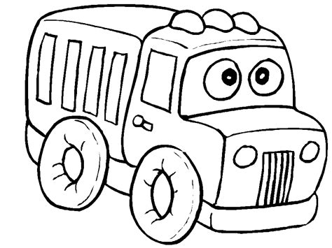 Big Trucks Coloring Pages - Coloring Home