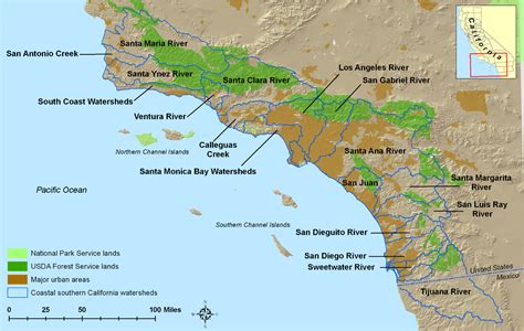 Santa Clara River Watershed Map - Sonoran Joint Venture