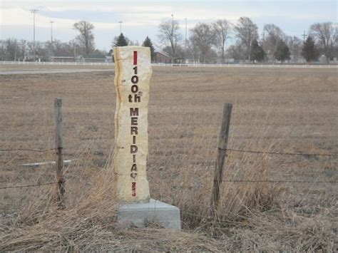 100th Meridian - Nebraska Historical Markers on Waymarking.com