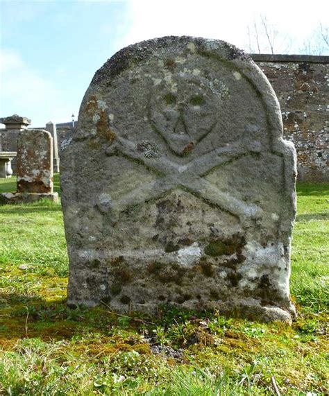 West Linton Graveyard: Oldest Gravestone