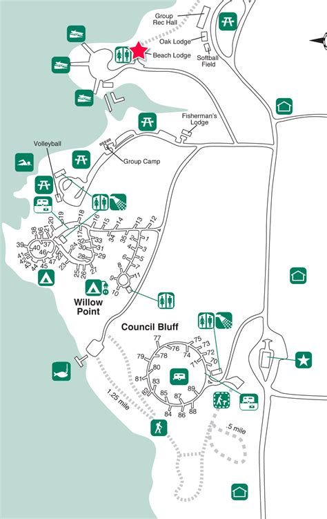 Lake Brownwood State Park Map - Lake Brownwood • mappery