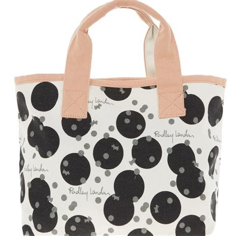 RADLEY LONDON Black & White Spotted Tote Bag, £7.99 at TK Maxx ...