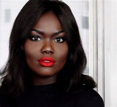 black women beautiful german #BlackwomenBeautiful | Red lipstick dark skin, Women lipstick ...