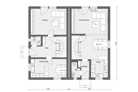 Famous Small Semi Detached House Plans