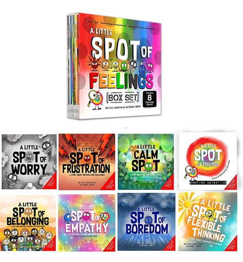 A Little SPOT of Feelings Box Set (8 Books: Empathy, Frustration, Calm – Diane Alber