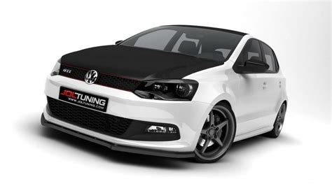 FRONT SPLITTER VW POLO MK5 GTI Gloss Black | Our Offer \ Volkswagen ...