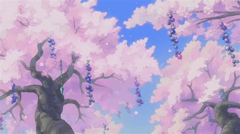 Aesthetic Desktop Wallpaper Aesthetic Pink Anime Background - Anime ...