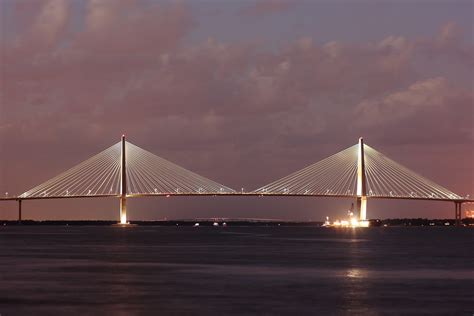 Arthur Ravenel Jr. Bridge at night | The Arthur Ravenel Jr. … | Flickr