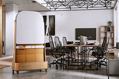 This soundproof whiteboard is the social distancing partition you want in your office! - Yanko ...