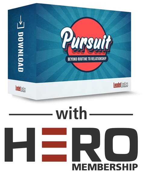 Pursuit and HERO | LeaderTreks Youth Ministry