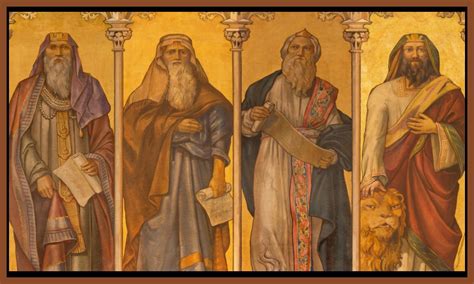 4 Major Prophets in the Bible - Know who they are?