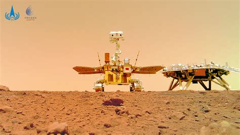 China shares video of its Zhurong Rover landing on Mars, marking ...