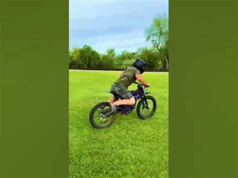 How to wheelie a surron - YouTube