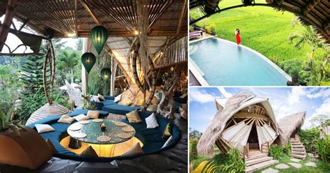 12 Hotel bambu di Bali yang keren, Instagrammable dan terjangkau