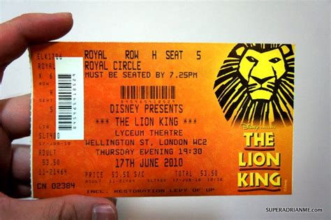 The Lion King Musical Premieres in SINGAPORE 3 March 2011
