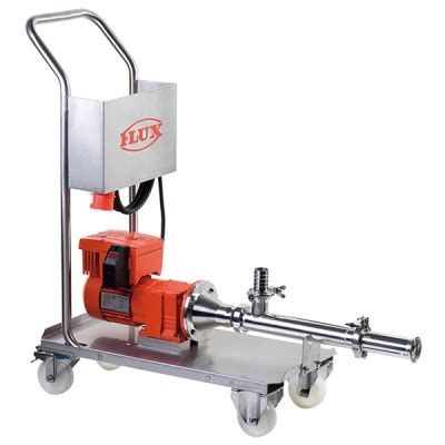 Flux F560TR Sanitary Drum Pump & Hygienic Food Grade Barrel Pump | Castle Pumps