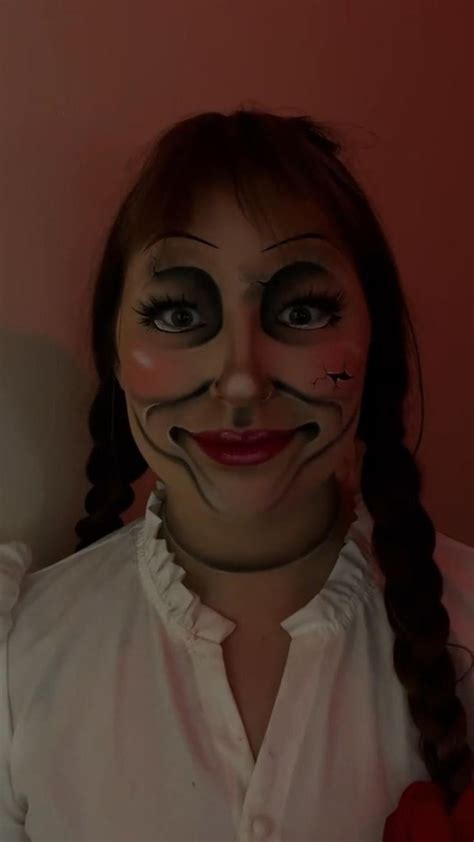 Annabelle Makeup | Halloween makeup, Annabelle makeup, Halloween makeup ...