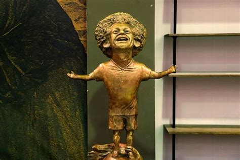 Egyptian king or dwarf? Statue of Liverpool footballer Mohamed Salah mocked online | The Straits ...