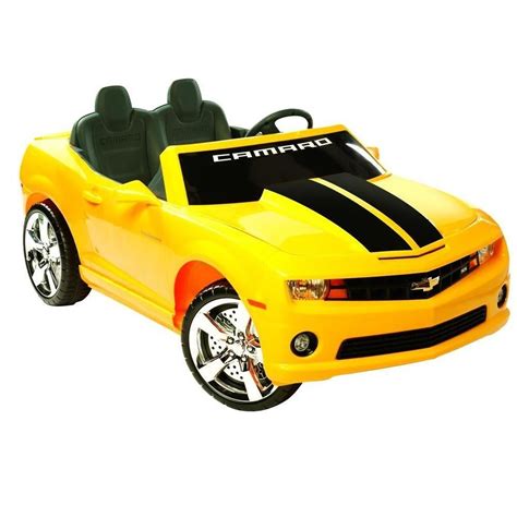 Toy Cars for Kids NPL Chevrolet Racing Camaro 12v Car Yellow | Camaro, Chevrolet camaro, 12v ...