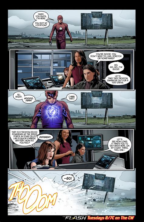 The Flash - Episode 2.18 - Versus Zoom - Comic Preview - The Flash (CW ...