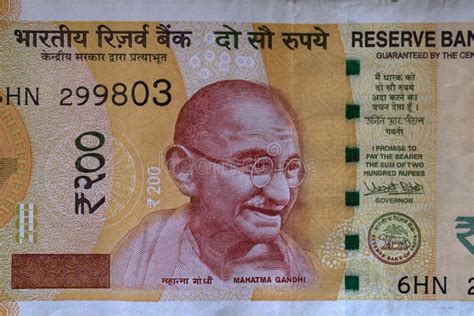 Mahatma Gandhi on New 100 Rupee Bank Note Kalyan Stock Image - Image of ...