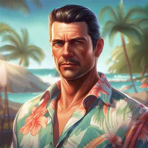 Tommy Vercetti - AI Generated Artwork - NightCafe Creator