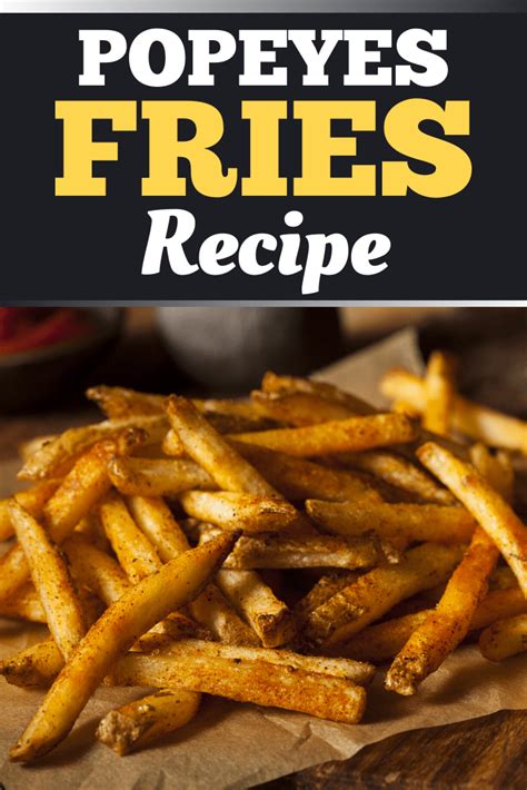 Popeye's French Fries Recipe - Insanely Good